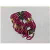 Image 4 : Multicolored stone necklace, beaded bracelet