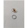Image 1 : 2 gold tone rings