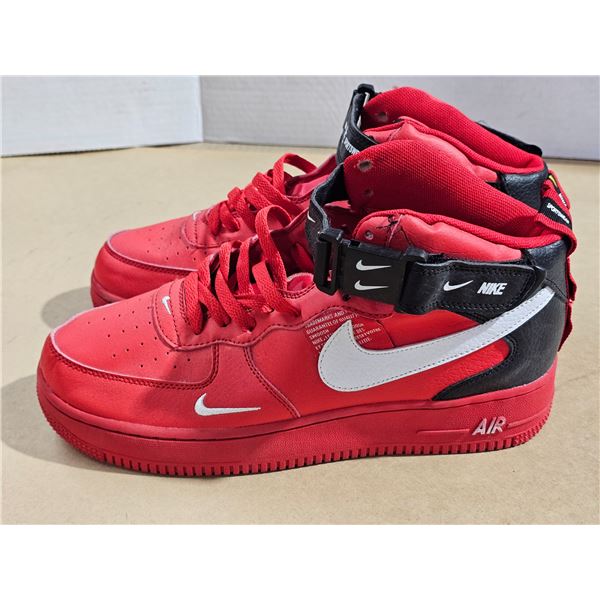 Nike Air Force 1 Mid Utility "University Red" Size 10 – Cannot Verify Authenticity