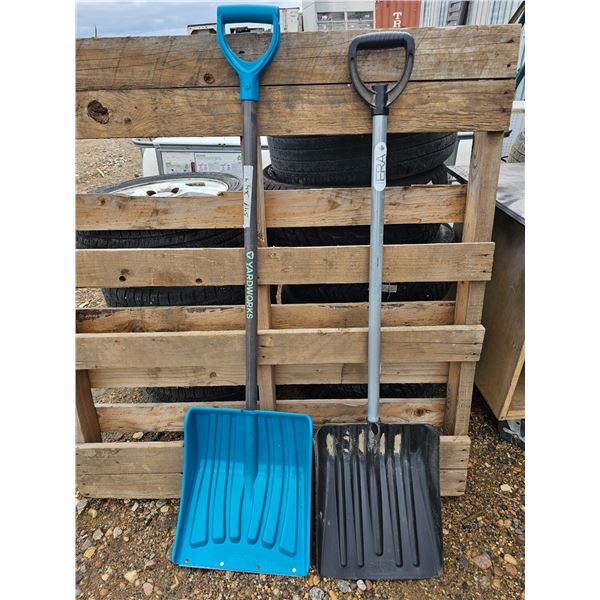 (2) Snow Shovels