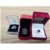 Image 1 : 3 silver tone rings