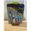 Image 1 : Cat in hat suitcase.