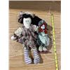 Image 4 : (4) vintage hand made dolls