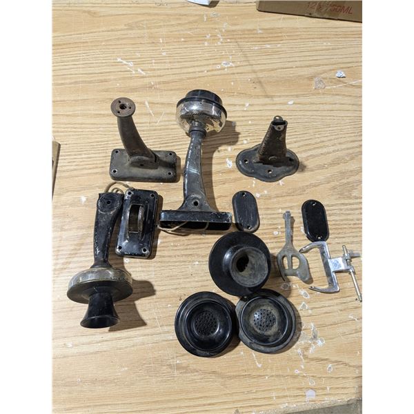 Vintage phone parts
