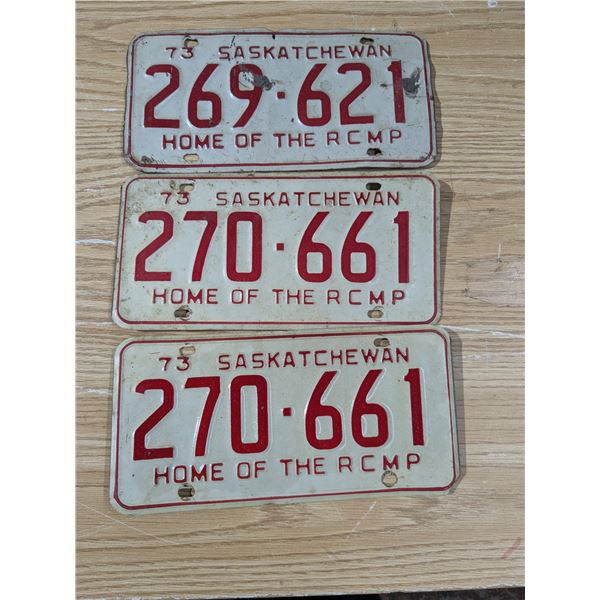 License plate bundles