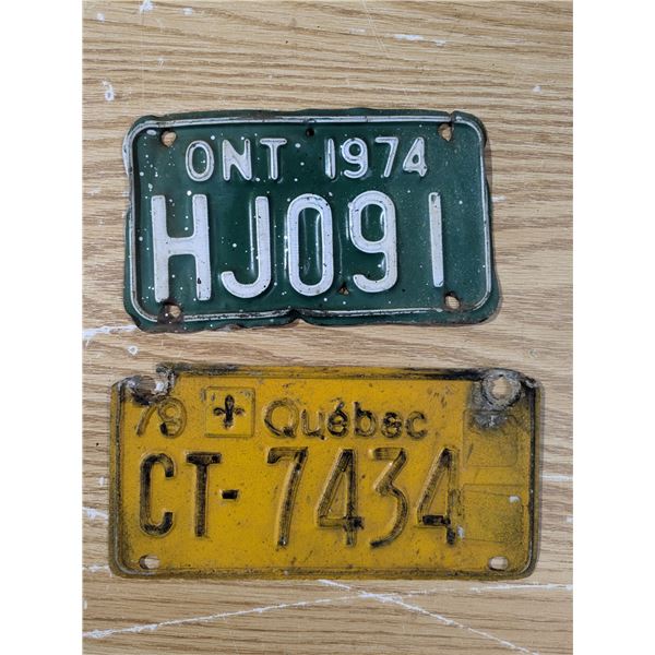 License plate bundles