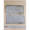 Image 2 : Pair 1971 Sask Farm Licence Plates