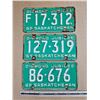Image 1 : (3) 1965 Sask Diamond Jubilee Licence Plates