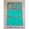 Image 2 : (3) 1965 Sask Diamond Jubilee Licence Plates