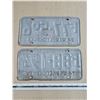 Image 2 : (2) 1974 Sask Farm Licence Plates
