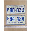 Image 1 : (2) 1972 /1976 Sask Farm Licence Plates