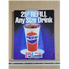 Image 2 : (10) Vintage Cardboard Pepsi Advertising Signs (Some Double Sided, Some Have Stand)
