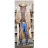 Image 1 : Giant Alan Jackson Cardboard Ford Advertising Sign – 79” Tall