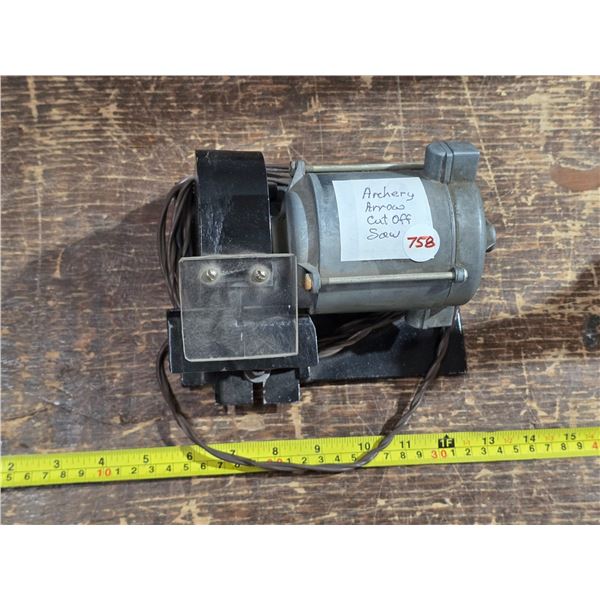 Archery arrow cut off saw- untested
