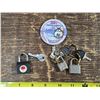 Image 1 : Pin and 3 locks