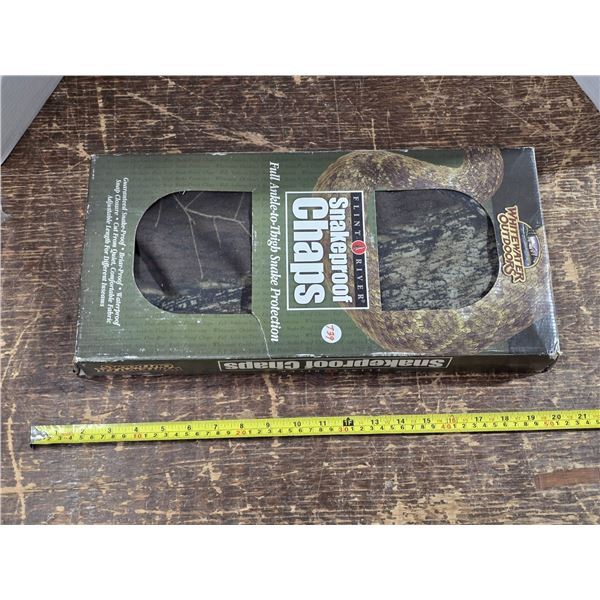 New snake proof chaps