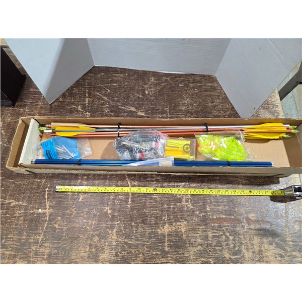 Archery arrows and parts