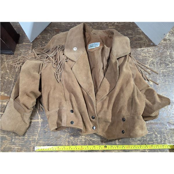 Ville france size M leather jacket