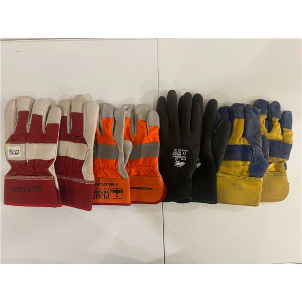 Work Gloves (4 Pair)