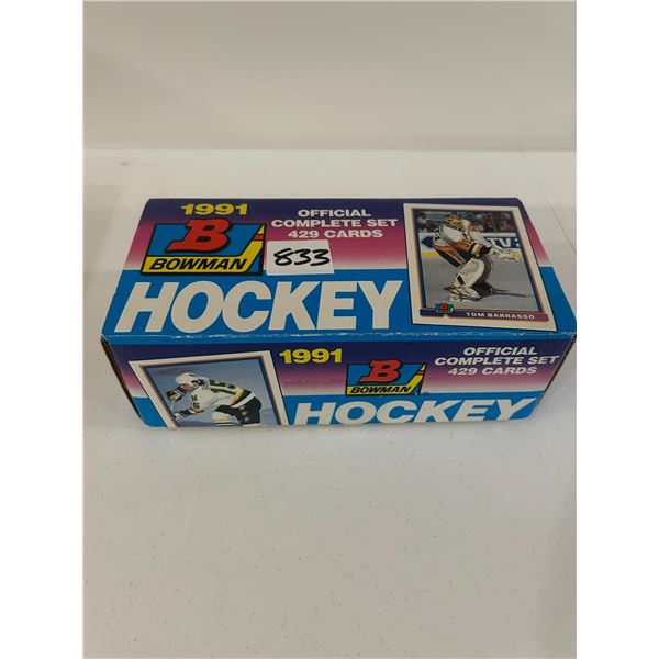 1991 Bowman Hockey Card Set