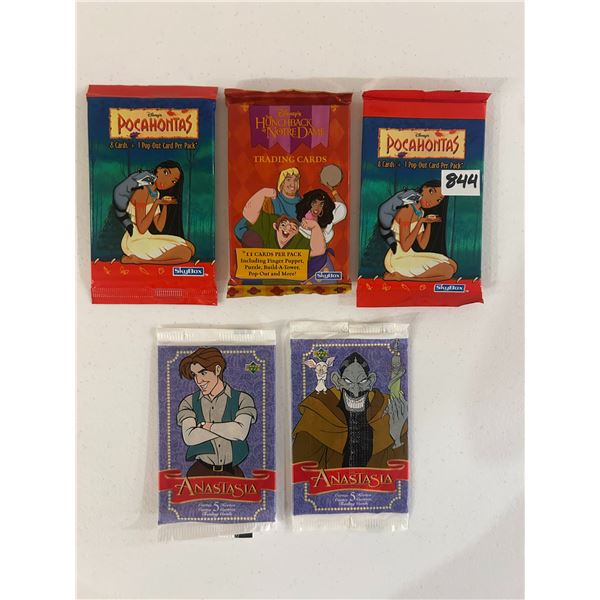Comic Cards (5 Unopened Packs)