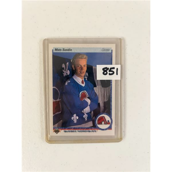 Mats Sundin - Rookie Card