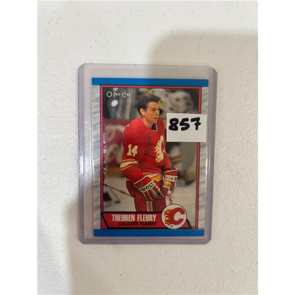 Theo Fleury - Rookie Card