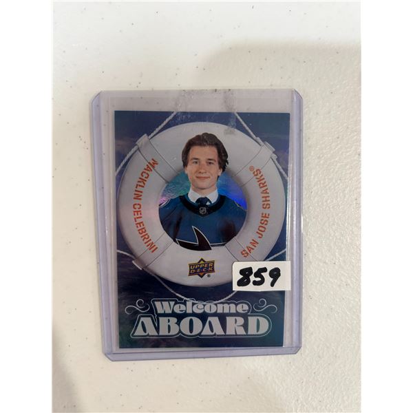 Macklin Celebrini - Rookie Card