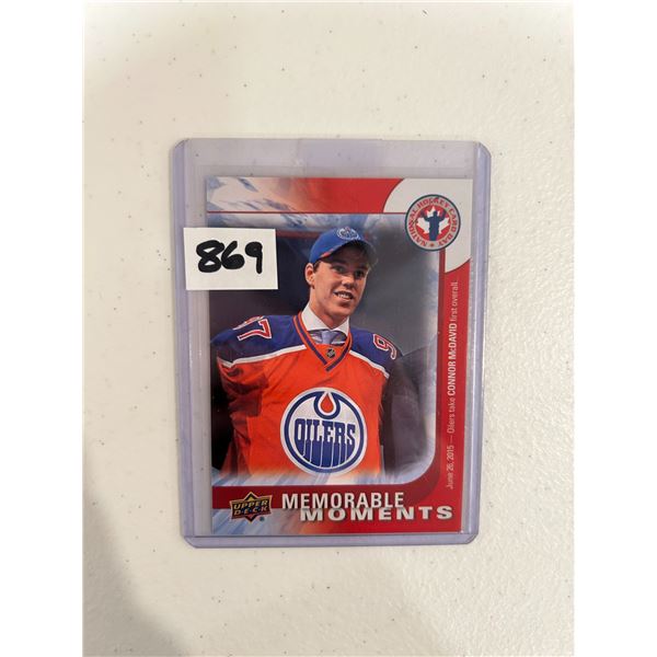 Connor McDavid - Rookie Card