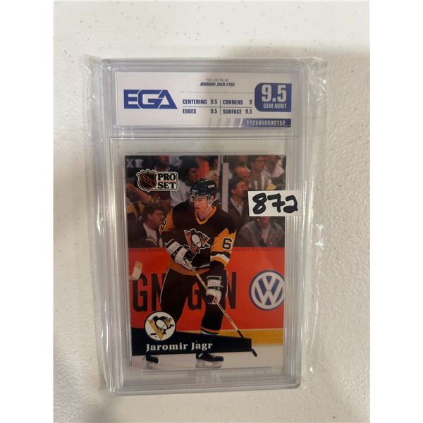 Jaromir Jagr - 1991-92 Pro-Set - Graded Gem Mint