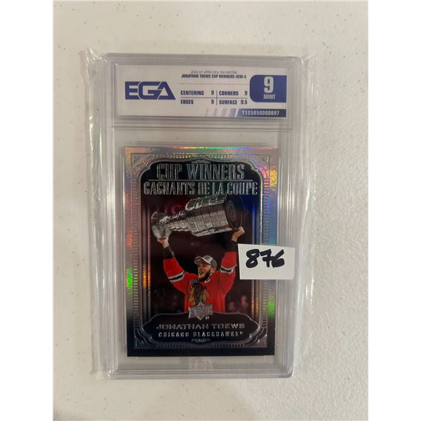 Jonathan Toews - Cup Winners - Graded Mint