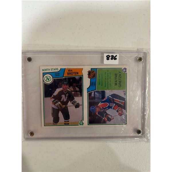 1983-84 Wayne Greatzky Box Bottom