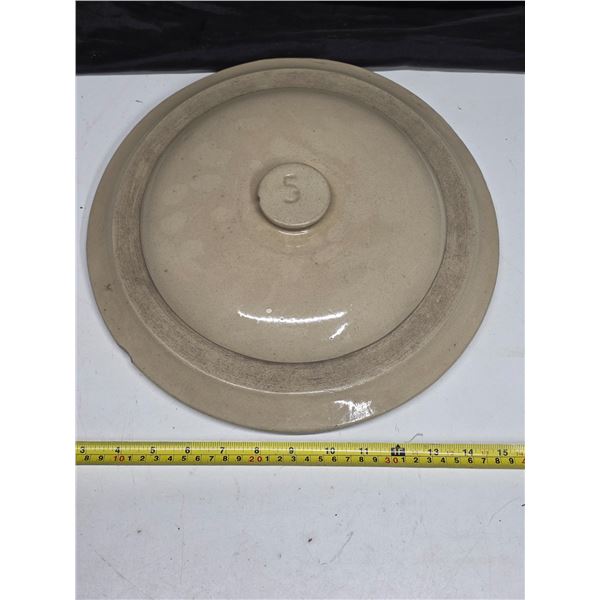 5 gallon crock lid with chip