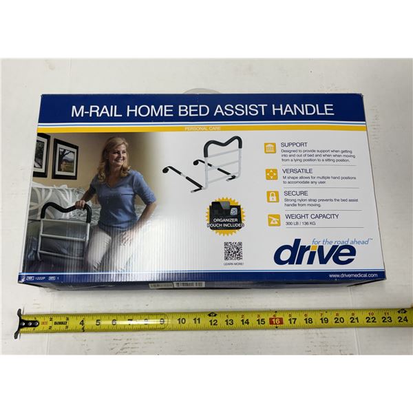 Drive Medical M-Rail Home Bed Assist Handle.