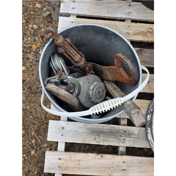Bucket of hardware