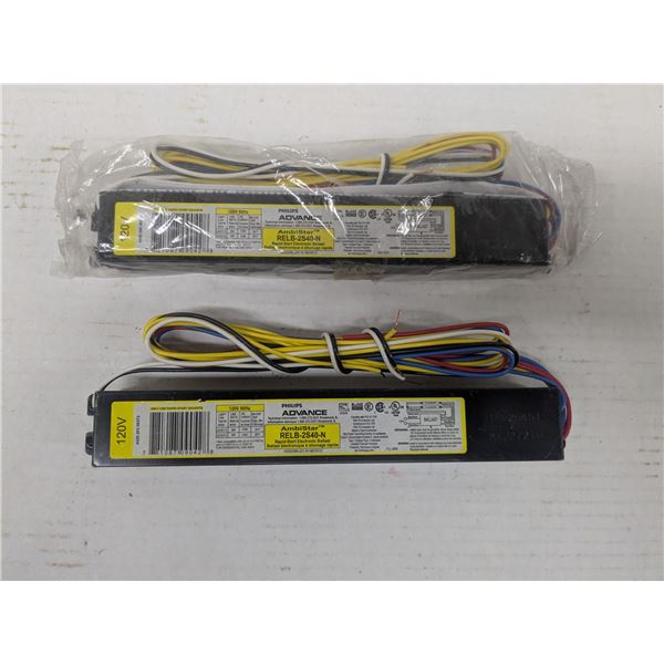 2 ballasts for t12 fluorescent lights