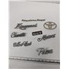 Image 1 : vehicle emblems - toyota, kingswood, monte carlo, chevette, meteor, polara
