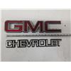 Image 1 : Large GMC and Chevrolet tailgate emblems