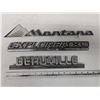 Image 1 : rear emblems- explorer xl, montana, beauville