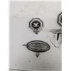 Image 2 : 4 hood ornaments - pontiac, buick, GM, new yorker
