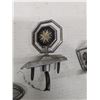 Image 3 : 4 hood ornaments - pontiac, buick, GM, new yorker