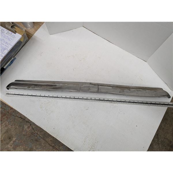 small chrome bumper, 3"x38"