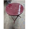 Image 2 : 3 patio end tables, 16-19" tall, one folding