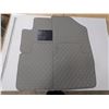 Image 1 : leather like quilted floor mats
