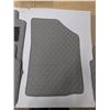Image 2 : leather like quilted floor mats