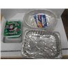Image 1 : Disposable roast pans, 5 oval and two rectangle