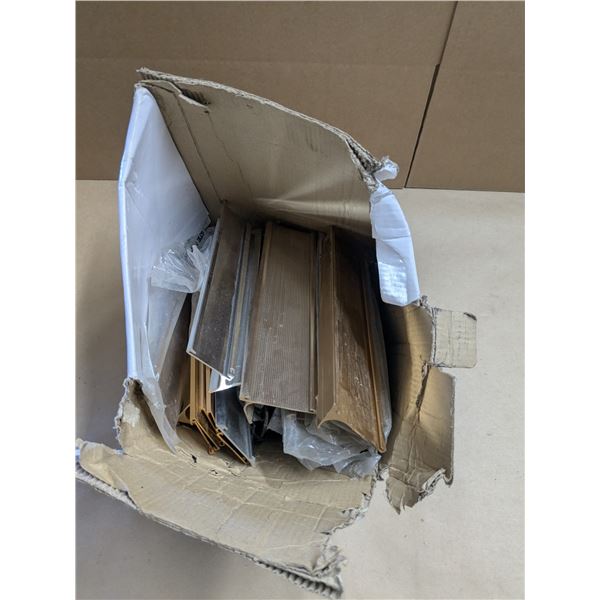 box of name plate holders