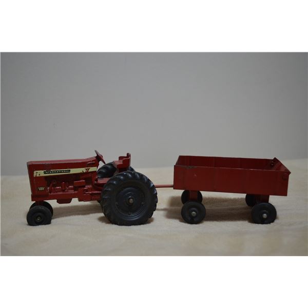 Metal International Tractor and Cart