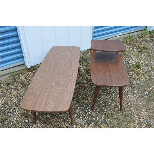 Vintage Coffee Table & End Table