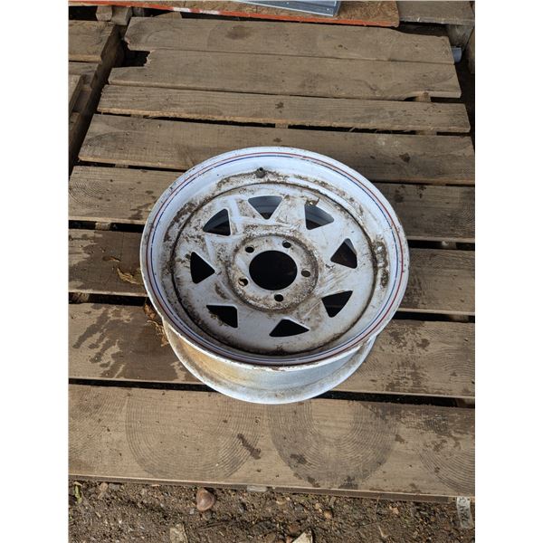 Steel rim, 5 bolt, 16"x7"